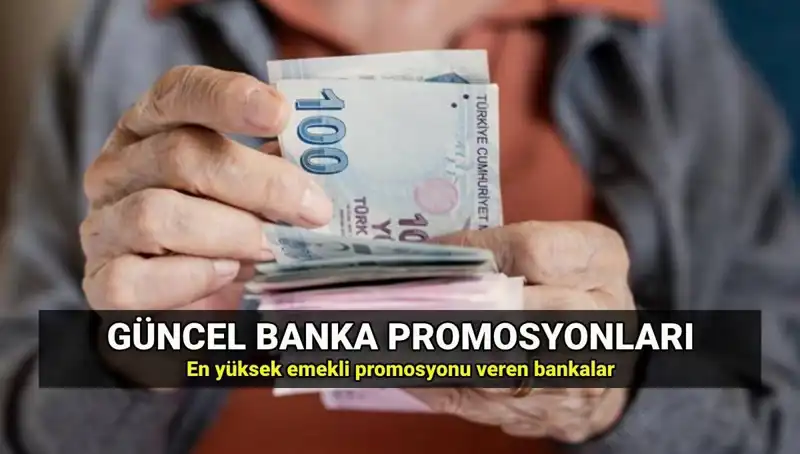 2025 Yılında Emeklilere En Yüksek Promosyon Veren Bankalar Hangileri?