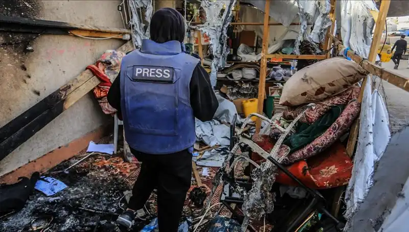 İsrail, Gazetecilerin Çadırını Kasıtlı Olarak Hedef Aldığını Açıkladı