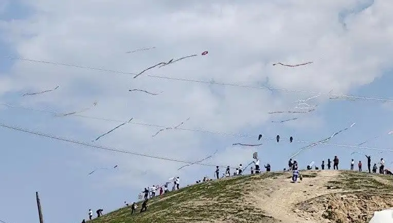 Uçurtma Şöleni, Göz Alıcı Renklerle Gökyüzünü Süslüyor